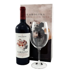 Kit Carolina Reserva Cabernet Sauvignon + Taça