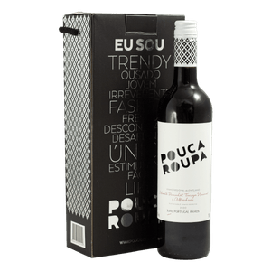 Kit 2 Vinhos Pouca Roupa Tinto + Caixa com Alça