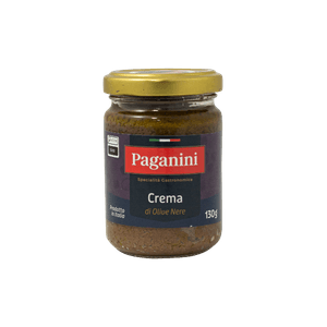 Crema di Olive Nere Paganini - Creme de Azeitonas Pretas 130 g