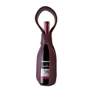 Kit Bolsa Maison Revolta Bordô + Vinho Don Aurelio Syrah