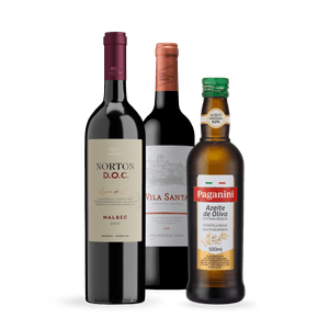 Kit 2 Vinhos Best-Sellers + Azeite Paganini