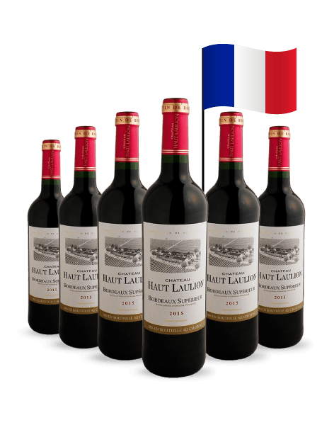 Kit-6-Vinhos-Chateau-Haut-Laulion-Bordeaux-Superieur-AOP-Tinto