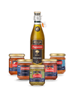 Kit-para-Bruschettas-Azeitona-Tomate-Pimentao-Atum-Sardella-e-Azeite-Grezzo-Paganini