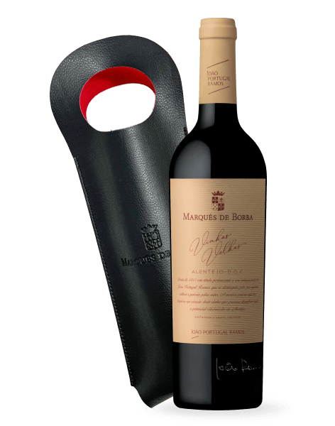 Marques-de-Borba-Vinhas-Velhas-Tinto---Bolsa-de-Couro-Gratis