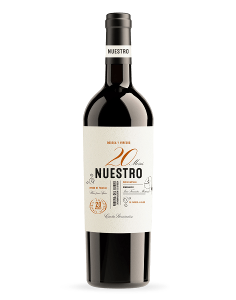 Vinho-Nuestro-20-meses-Reserva-DO-Ribera-del-Duero