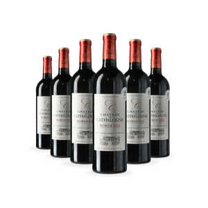 Kit 6 Vinhos Château de Cathalogne Bordeaux Tinto