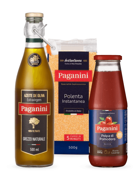 -Kit-de-Polenta-Instantanea-com-Polpa-de-Tomate-Rustica-e-Azeite-Grezzo-Paganini