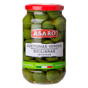 Azeitona Verde Siciliana Asaro 340g