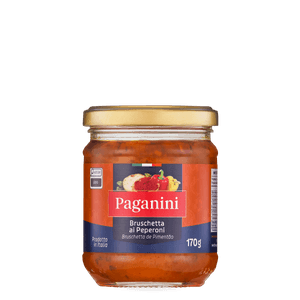 Bruschetta al Peperoni Paganini - Pasta à Base de Pimentão 170 g