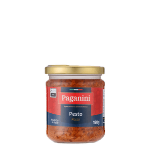 Pesto Rosso Paganini  - Molho Pesto com Tomate Seco 180 g