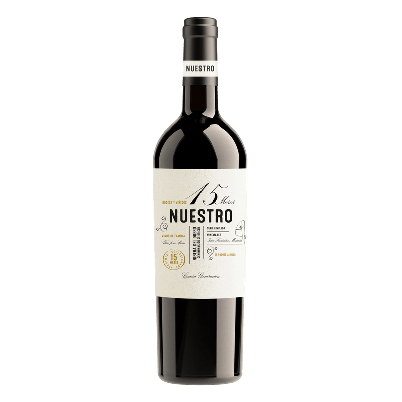 Vinho-Nuestro-15-meses-Crianza-DO-Ribera-del-Duero