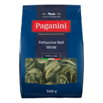 Massa Fettuccine Nidi Verde Paganini 500 g
