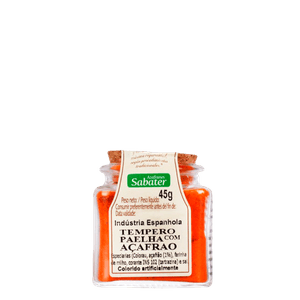Tempero para Paelha com Açafrão Sabater 45 g