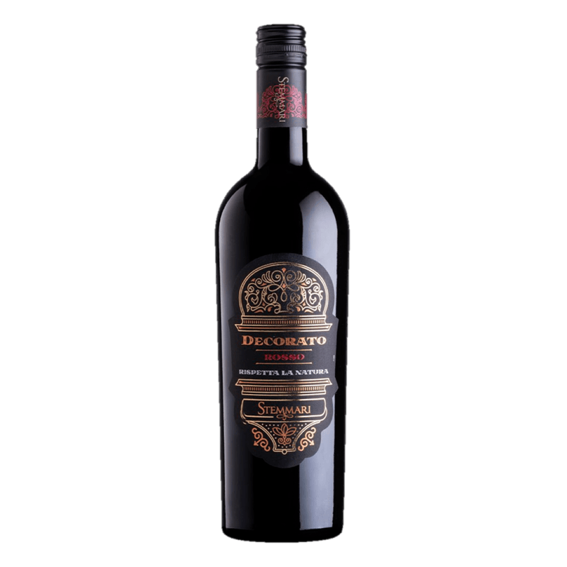 Vinho-Stemmari-Decorato-Rosso