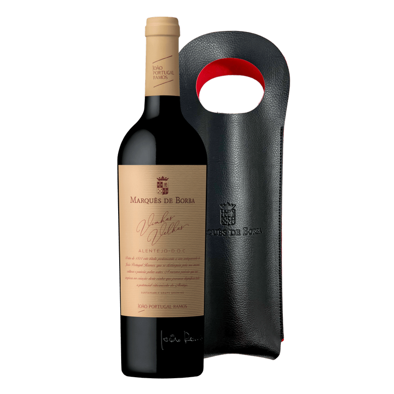 Vinho-Marques-de-Borba-Vinhas-Velhas-Tinto---Bolsa-de-Couro-Gratis