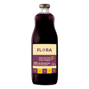 Suco de Uva Tinto Integral Flora 1,5 l