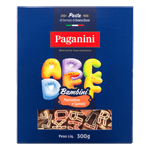 Massa Bambini Letrinhas (Tricolore) Paganini 300 g