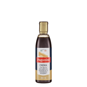 Creme de Aceto Balsâmico Sabor Queijo Parmigiano Reggiano Paganini 250 ml