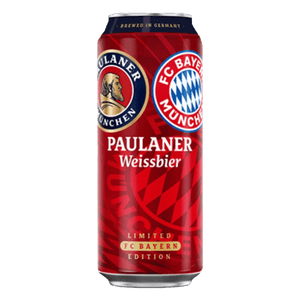 Cerveja Paulaner Weissbier FC Bayern München Edição Limitada