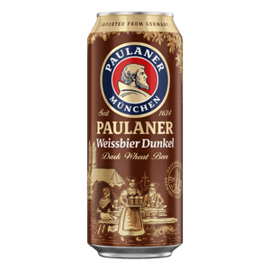 Cerveja Paulaner Weissbier Dunkel Lata