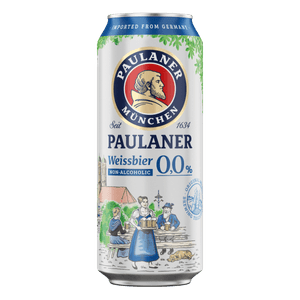 Cerveja Paulaner Weissbier Alkoholfrei (Sem Álcool) Lata