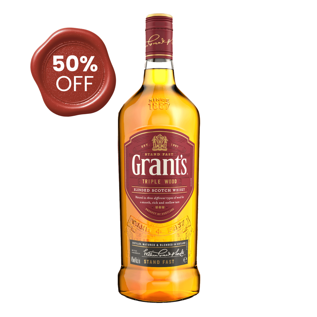 Whisky Grant's Triple Wood 750 ml