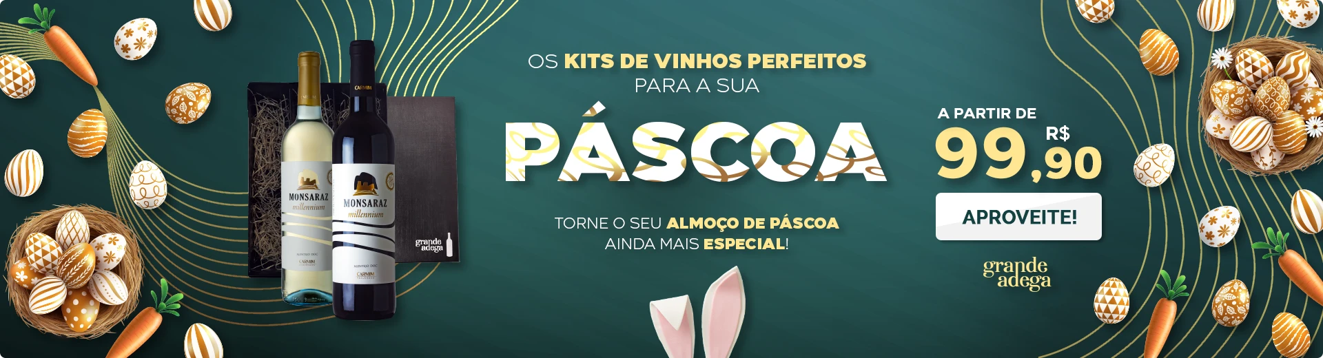 Os Kits de Vinhos Perfeitos para a sua Páscoa